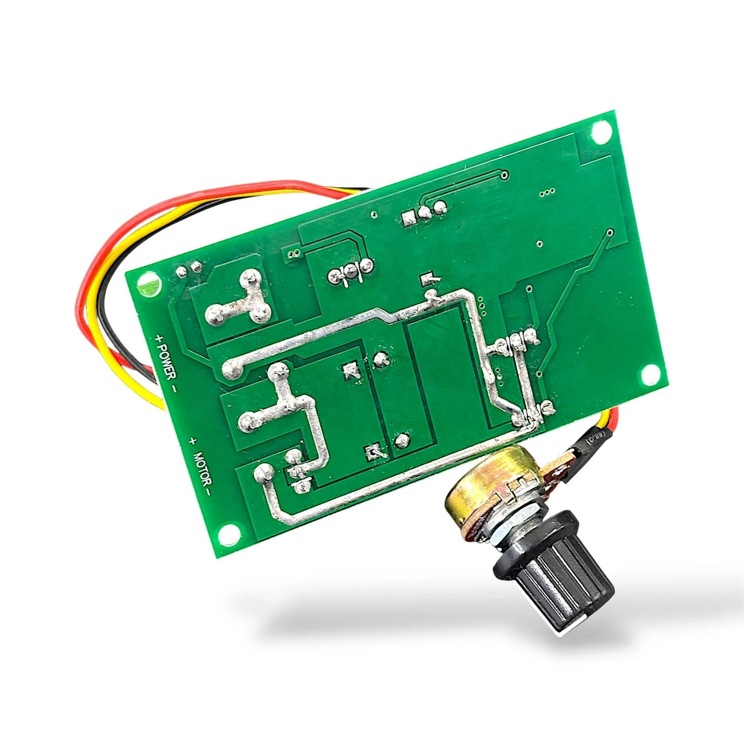 12V-48V 20A DC Motor Speed Controller | PWM Motor Driver Regulator with External Knob – High Power DC Speed Controller Module