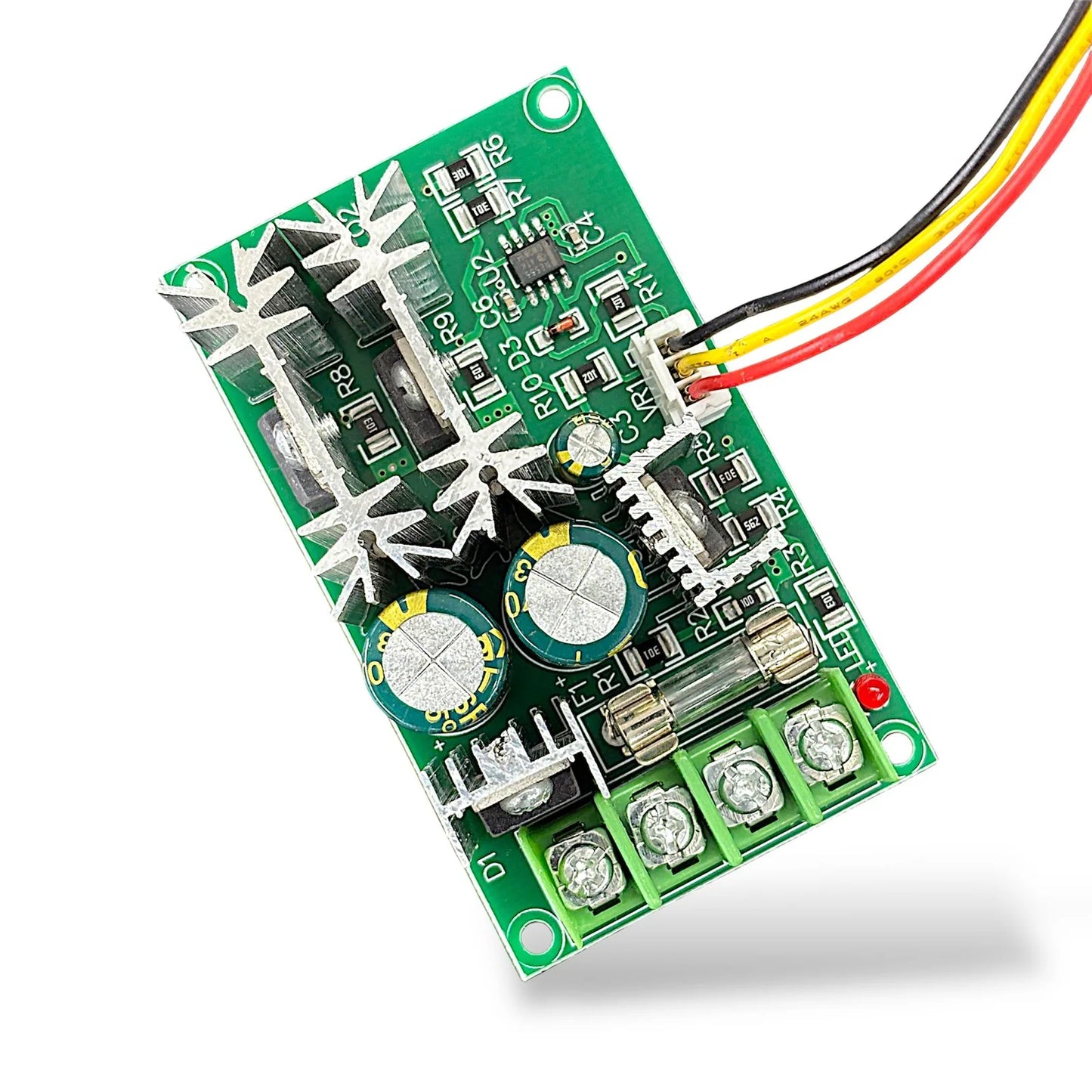 12V-48V 20A DC Motor Speed Controller | PWM Motor Driver Regulator with External Knob – High Power DC Speed Controller Module