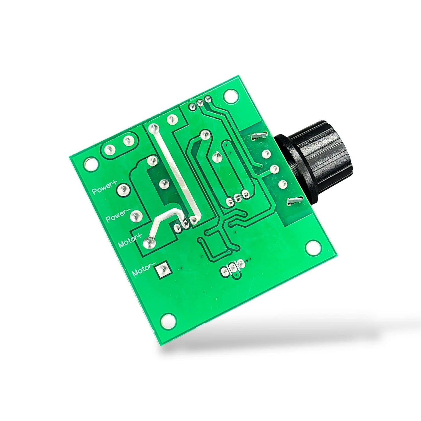 12V 10A DC Motor Speed Controller | PWM Motor Driver Regulator with Knob – High Power DC Speed Control Module