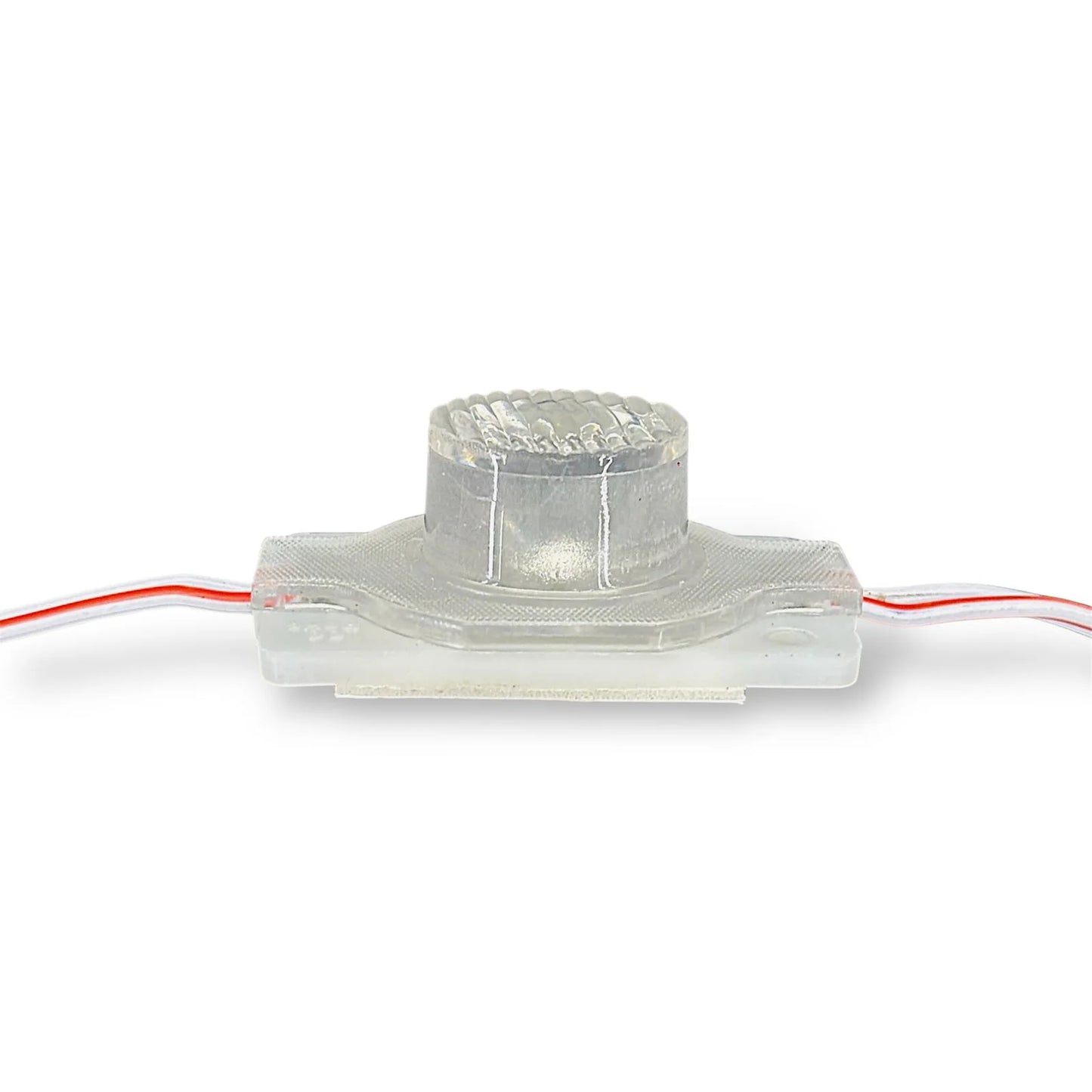 12V Round Shape RGB 1.5W COB Light with Lens | Multicolor Waterproof Backlit Sign Board & DIY Lighting Module | RGB LED Module Light