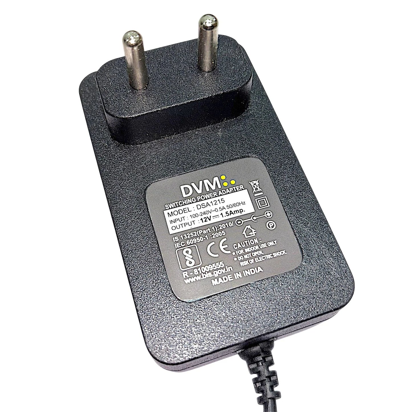 12V DC Adapter 1.5A (Buy 2 Get 1 - 12V Female Socket)