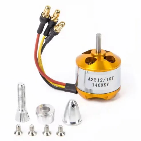1400KV A2212/10T BLDC Brushless DC Motor for Drone | High Speed Outrunner Motor for Quadcopter & RC Aircraft