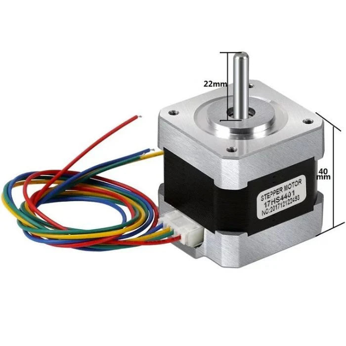17HS4401 NEMA 17 Stepper Motor 40mm | 1.5A Bipolar High Torque Stepper Motor for CNC, 3D Printers & Robotics