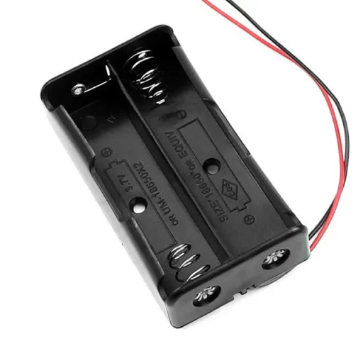 2 Cells 18650 Battery Holder (Buy 5 & Get 2 Switch Button Free)