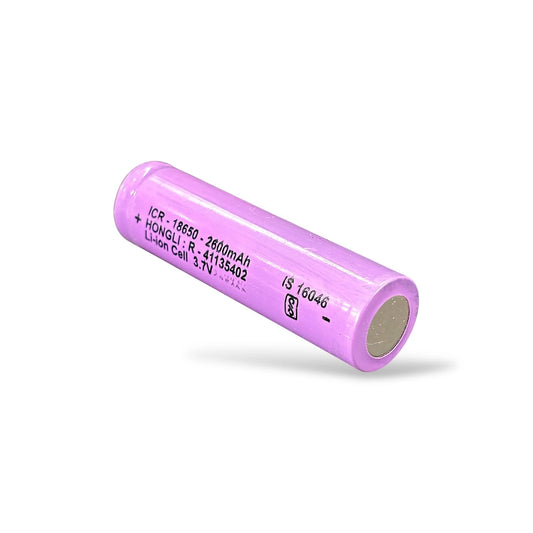 2600mAh Li-Ion Rechargeable Battery 3.7V | Lithium-Ion Cell for DIY Electronics, Robotics & Power Bank Projects
