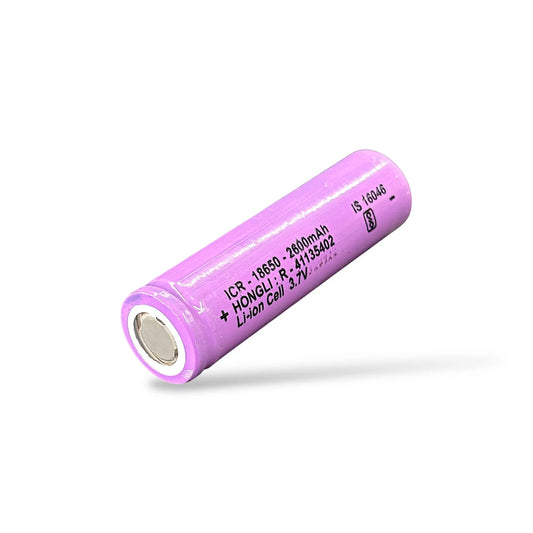 2600mAh Li-Ion Rechargeable Battery 3.7V | Lithium-Ion Cell for DIY Electronics, Robotics & Power Bank Projects