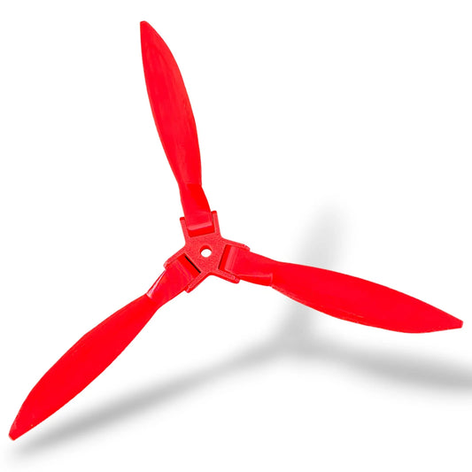 3-Blade Propeller 220mm with Interchangeable Replaceable Hub Adapters | DIY Propeller for Projects (Random Color)