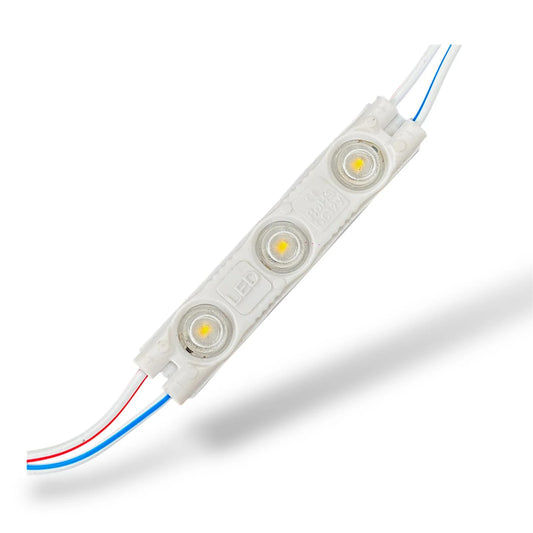 3-LED Module Waterproof 12V Warm White LED Light Module | High Brightness Outdoor Signage & Decorative Lighting