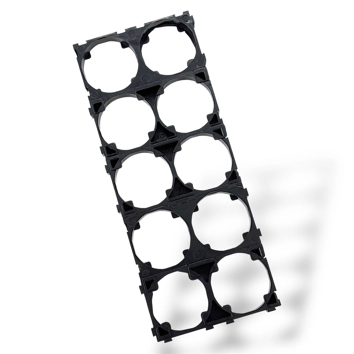 32140 Battery Cell Spacer Holder – 2x5 Grid Pack for LiFePo4 Battery Battery Pack Assembly | Heat-Resistant & Durable Plastic Bracket