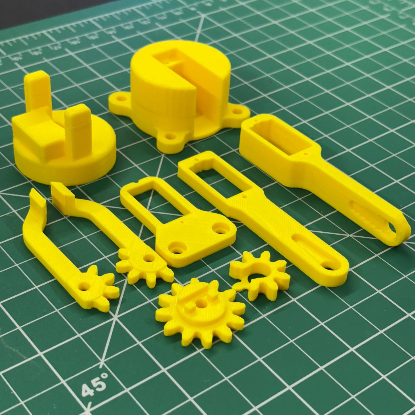 3D Printed Robotics Arm for SG90 Servo Motor