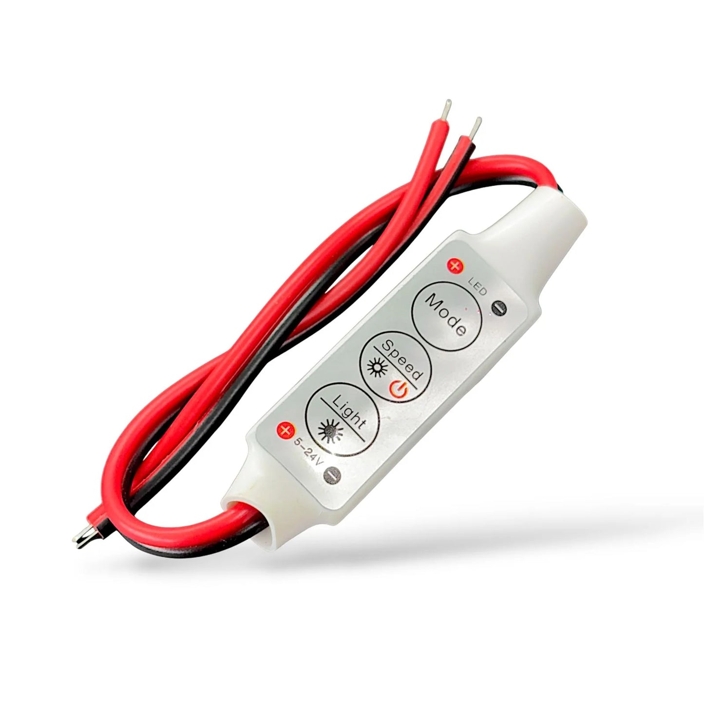 3 Keys Mini RGB LED Amplifier Controller | 3-Button RGB Controller for 5050 & 3528 Single RGB LED Light Strips