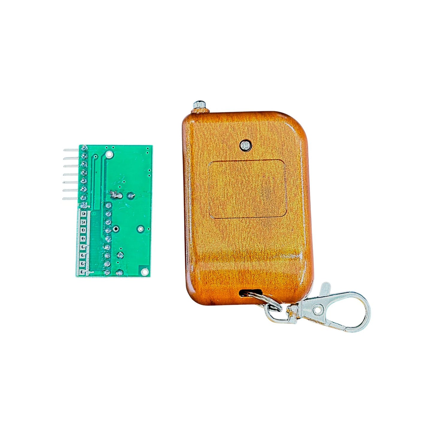 4-Channel RF Remote Control Transceiver Module 433MHz Wireless 4-Button Remote (Non-Locking Mode) for DIY Electronics, Arduino, Home Automation