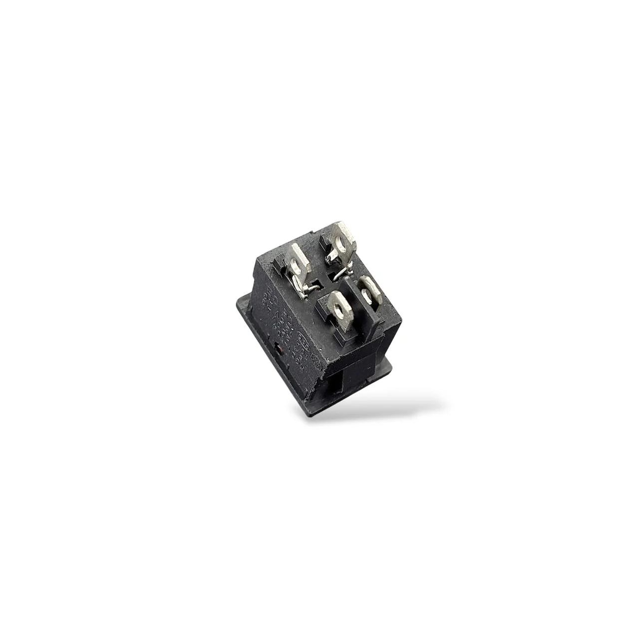 4 Pin DPST ON/OFF Rocker Switch with Red Light Indicator | 10A 125V 6A 250V AC Power Switch for DIY Electronics, Appliances & Power Control