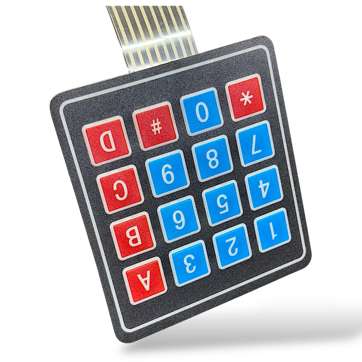 X4 Matrix Keypad4 4x4 Matrix Membrane Type Keypad - 16 Keys – Harish Projects