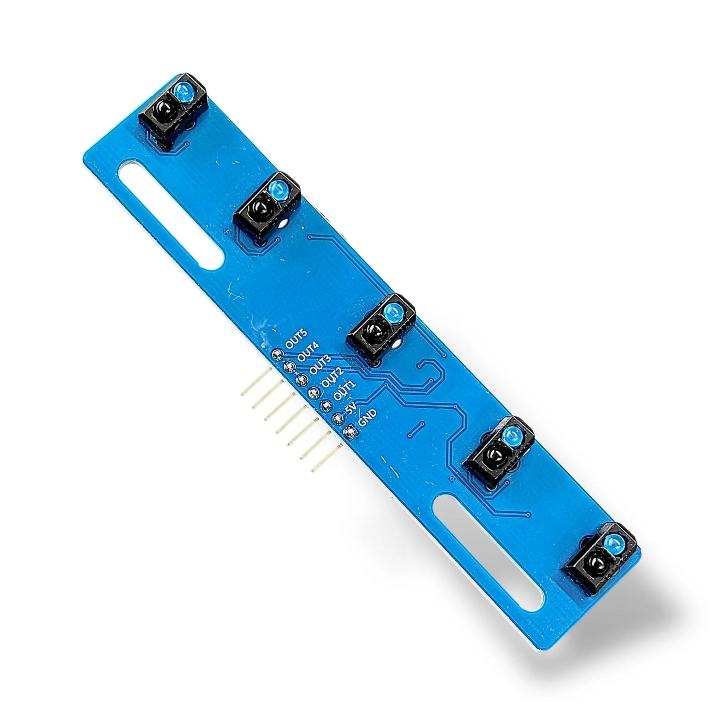 5-Channel IR Sensor Array Module | Line Tracking Sensor for Arduino, Robotics & DIY Smart Car Projects