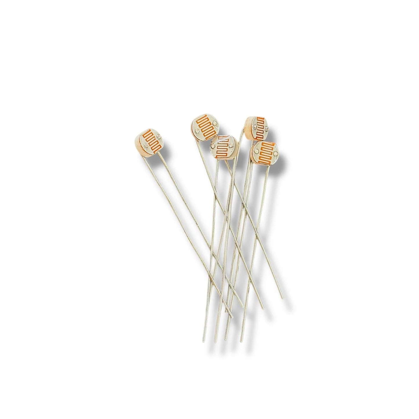 5mm LDR Light Dependent Resistor Pack of 5 | Photoresistor Sensor for Arduino, Automatic Light Control & DIY Electronics