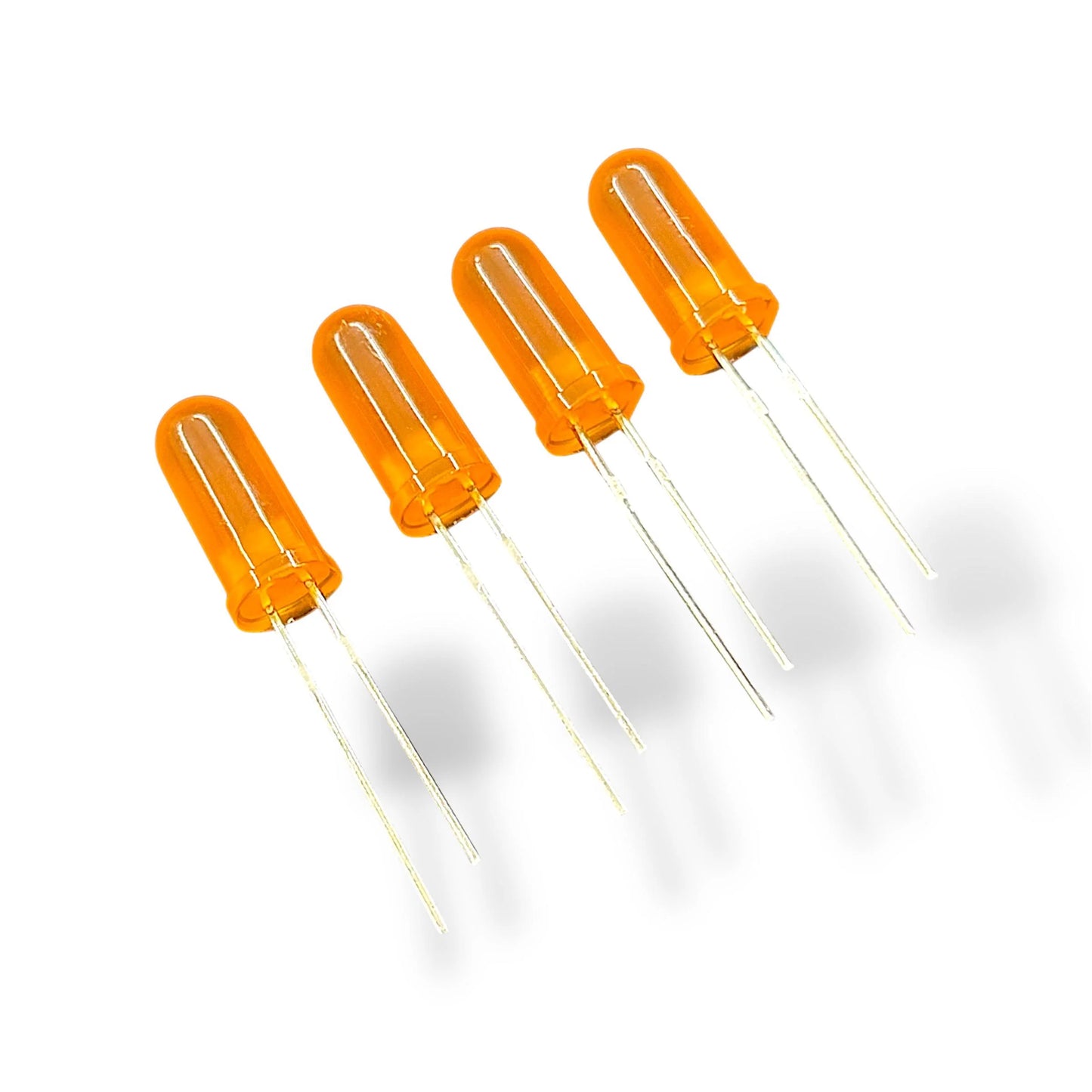 5 mm Orange LED (Order atleast 100 LED & Get 10 Free)