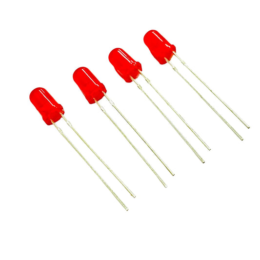 5 mm Red LED (Order atleast 100 LED & Get 10 Free)