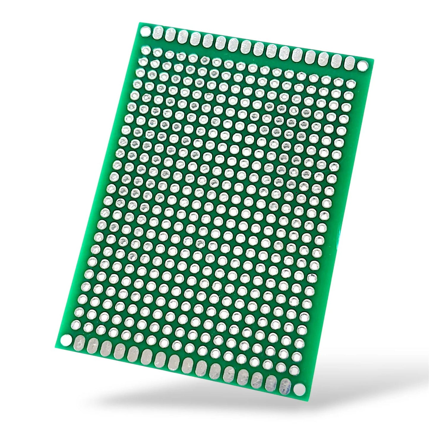 5 × 7 cm Universal PCB Prototype Board Double-Sided | Green Zero PCB for DIY Electronics & Prototyping