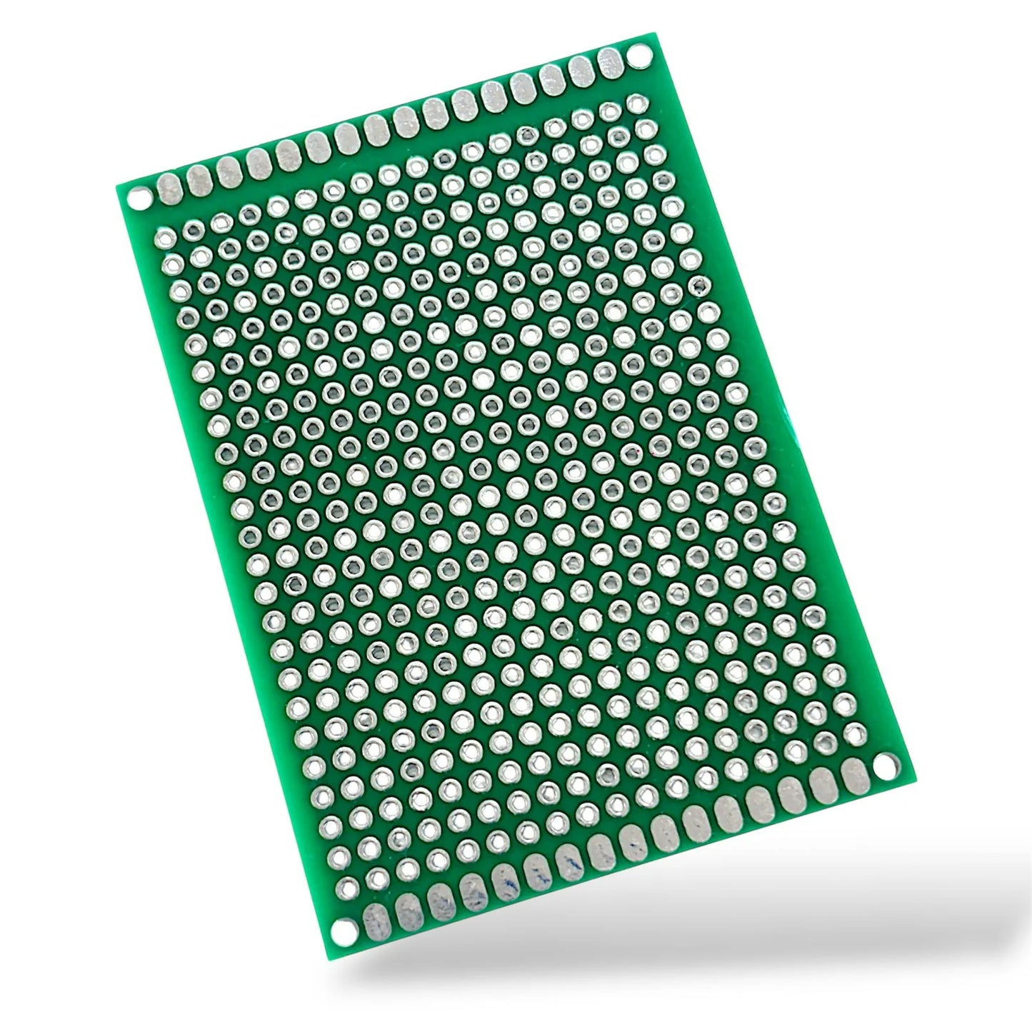 5 × 7 cm Universal PCB Prototype Board Double-Sided | Green Zero PCB for DIY Electronics & Prototyping