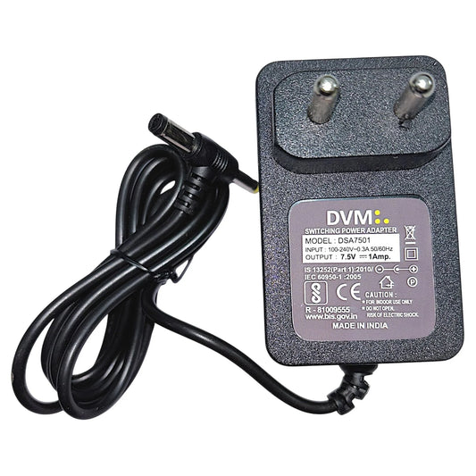 7.5V DC Adapter 1A (Buy 2 Get 1 - 12V Female Socket)