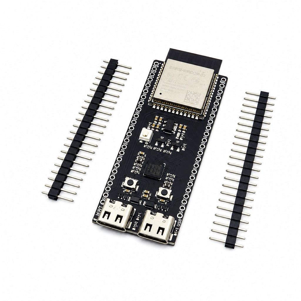 7Semi ESP32-S3-WROOM-1-N16R8 WiFi Bluetooth Module | 16MB Flash 8MB PSRAM ESP32-S3 Development Module with Dual Type C Port for IoT & DIY Projects