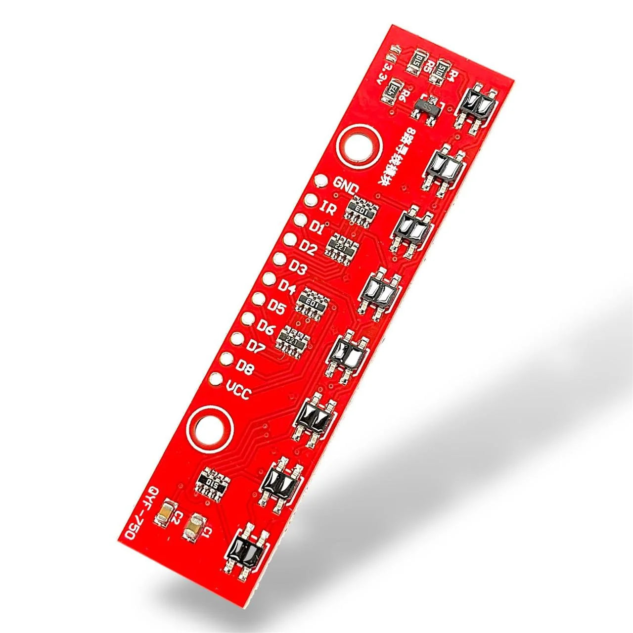 8-Channel IR Sensor Array Module – Line Following & Edge Detection Sen ...