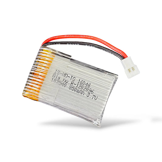 850mAh 3.7V LiPo Rechargeable Drone Battery Size 38x25x8 mm 20g | Lithium Polymer Battery for Mini RC Drones, Quadcopters, Helicopters & DIY Projects