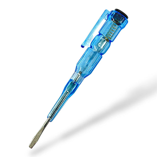 AC Line Tester Screwdriver – Neon Voltage Tester Pen for Electrical Line Detection (Standard Electric Tester Tool)