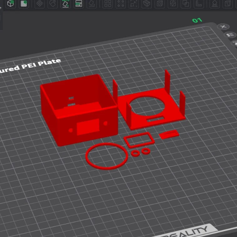 AI Voice Assistant Bot 3D STL File | DIY Smart Assistant Enclosure Design for ESP32 & Arduino Projects