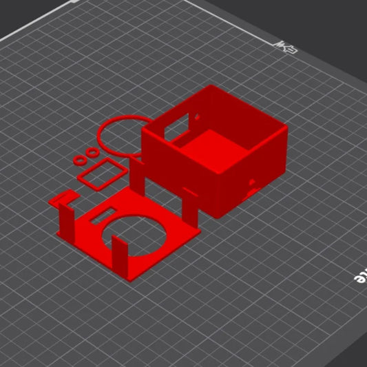 AI Voice Assistant Bot 3D STL File | DIY Smart Assistant Enclosure Design for ESP32 & Arduino Projects