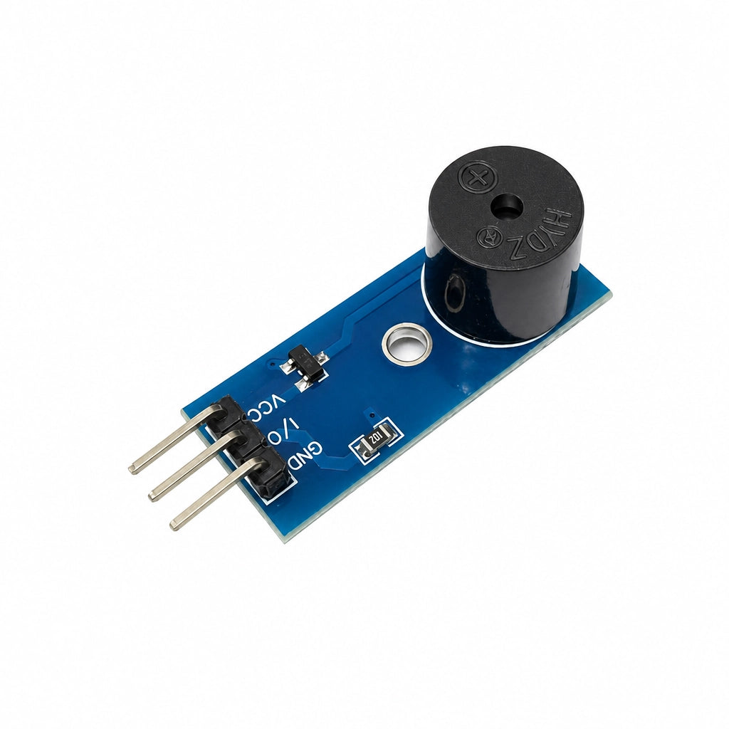 Active Buzzer Module 3.3V-5V for Arduino, Raspberry Pi & DIY Electronics Projects