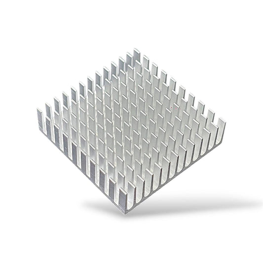 Aluminum Heatsink 40x40x10mm Without Thermal Tape | Cooling Heat Sink for Raspberry Pi, LED, Power Modules & Electronics