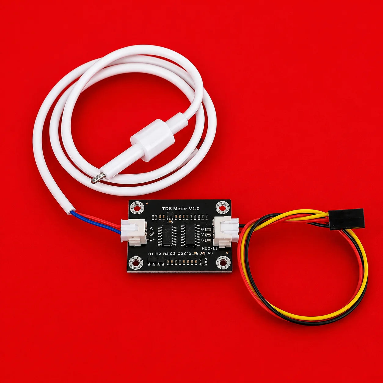 Analog TDS Water Quality Meter V1.0 Sensor Module for Arduino | Total Dissolved Solids (TDS) Water Tester for ESP32, Raspberry Pi & DIY Projects