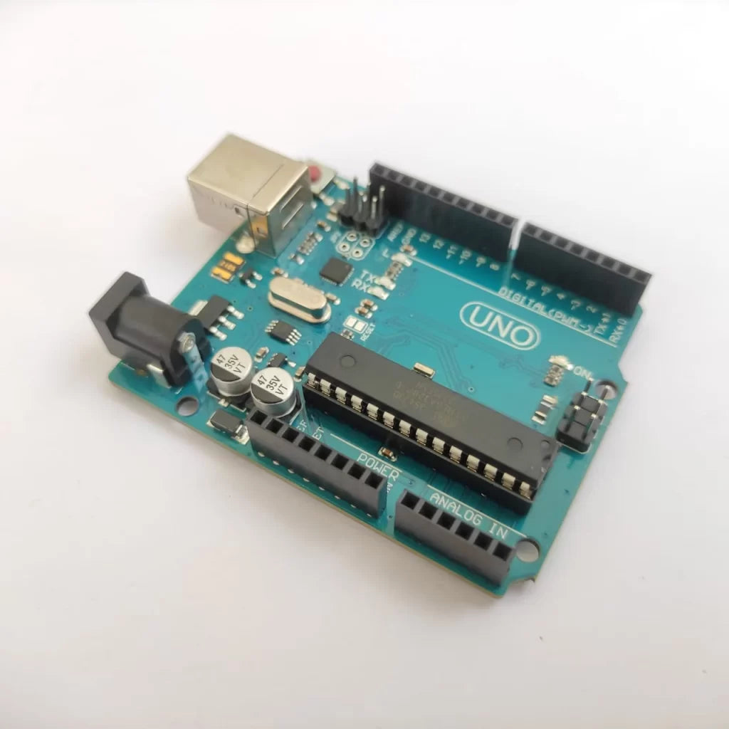 Arduino UNO R3 | Microcontroller ATMega328P | Development Board (2 Free LED)