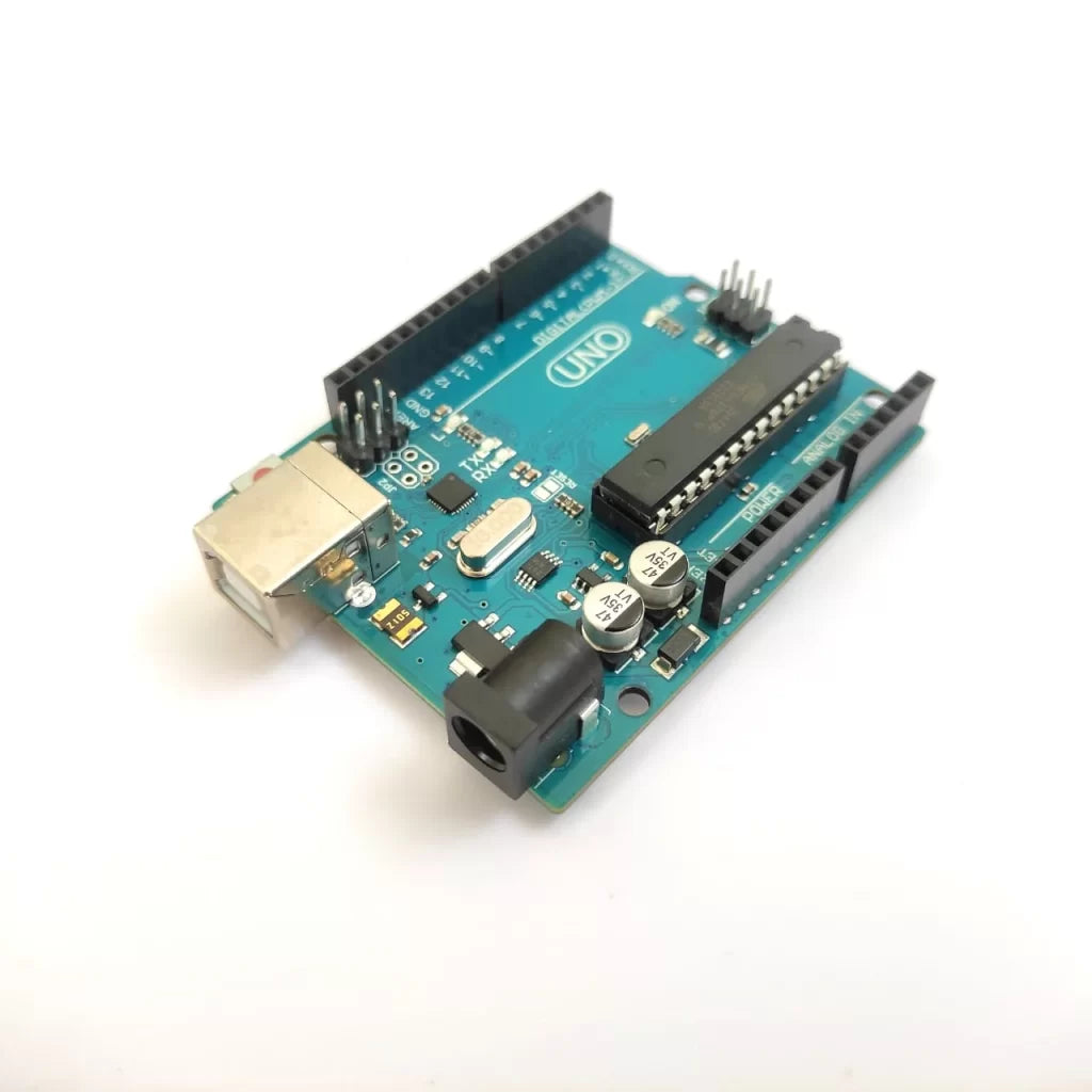 Arduino UNO R3 | Microcontroller ATMega328P | Development Board (2 Free LED)