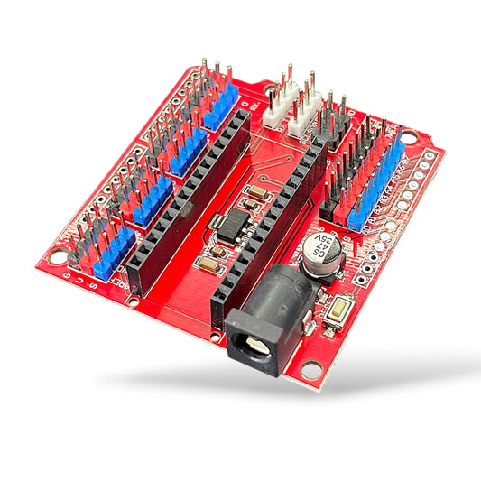 Arduino Nano Expansion Shield V1.0 | IO Sensor Expansion Board for Arduino Nano with Servo, Sensor & Power Interface