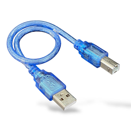 Arduino UNO Cable | USB Type-B Data Cable | Compatible with Arduino UNO, Mega, and Printer Devices