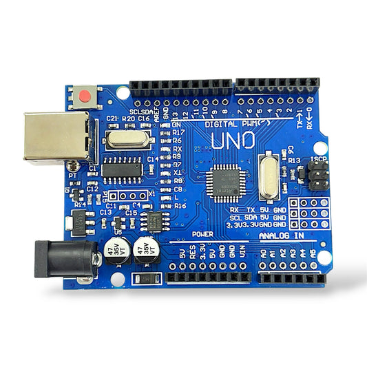 Arduino UNO SMD Board with ATmega328P and CH340 USB Driver – Harish Projects