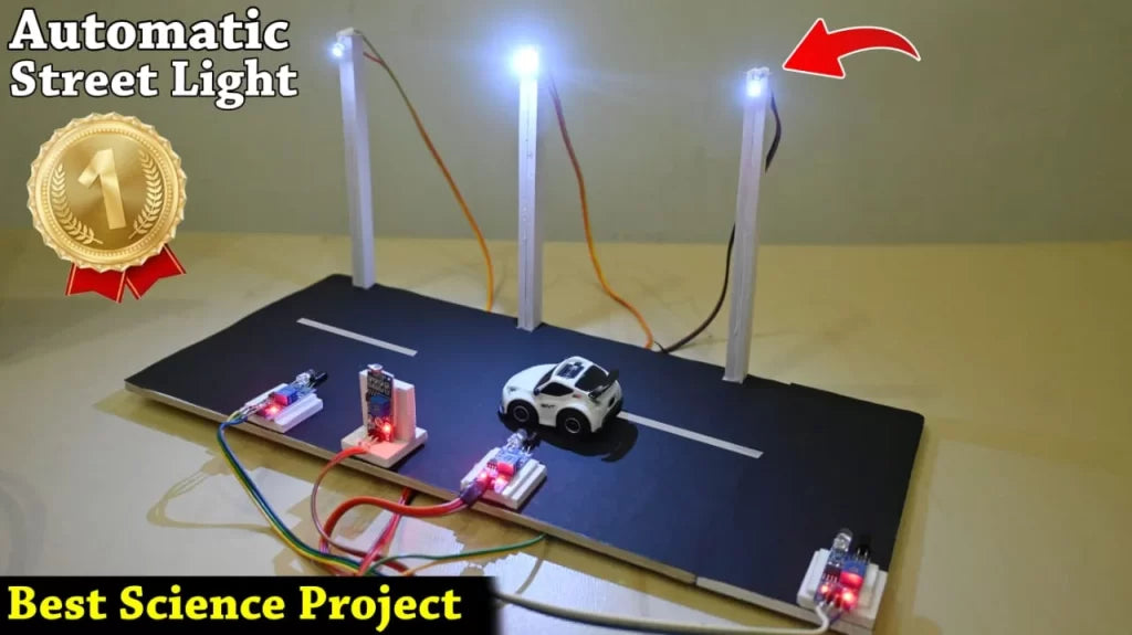 Street Light Model Project Building Automatic Street Light