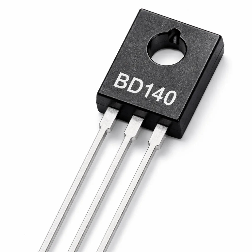BD140 PNP Power Transistor Pack of 2 | TO-126 Package | High Current Amplifier & Switching Transistor
