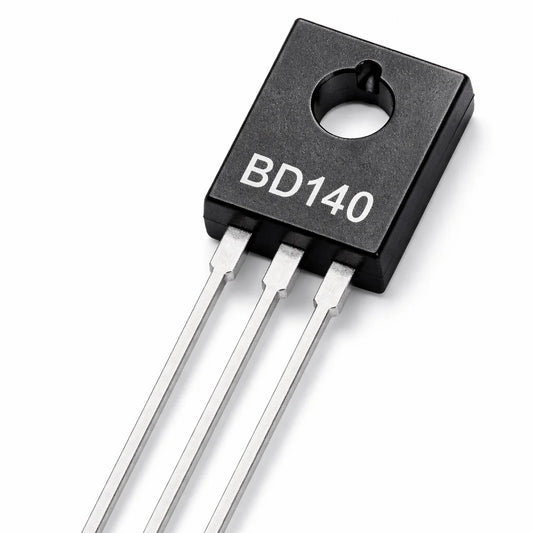 BD140 PNP Power Transistor Pack of 2 | TO-126 Package | High Current Amplifier & Switching Transistor