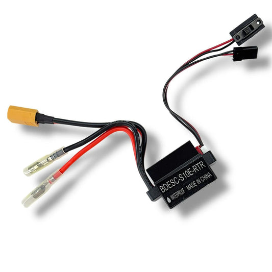 BDESC-S10E-RTR Waterproof 300A Brushed ESC | High-Power 6V–12V Electronic Speed Controller for RC Boats, Cars & Robotics