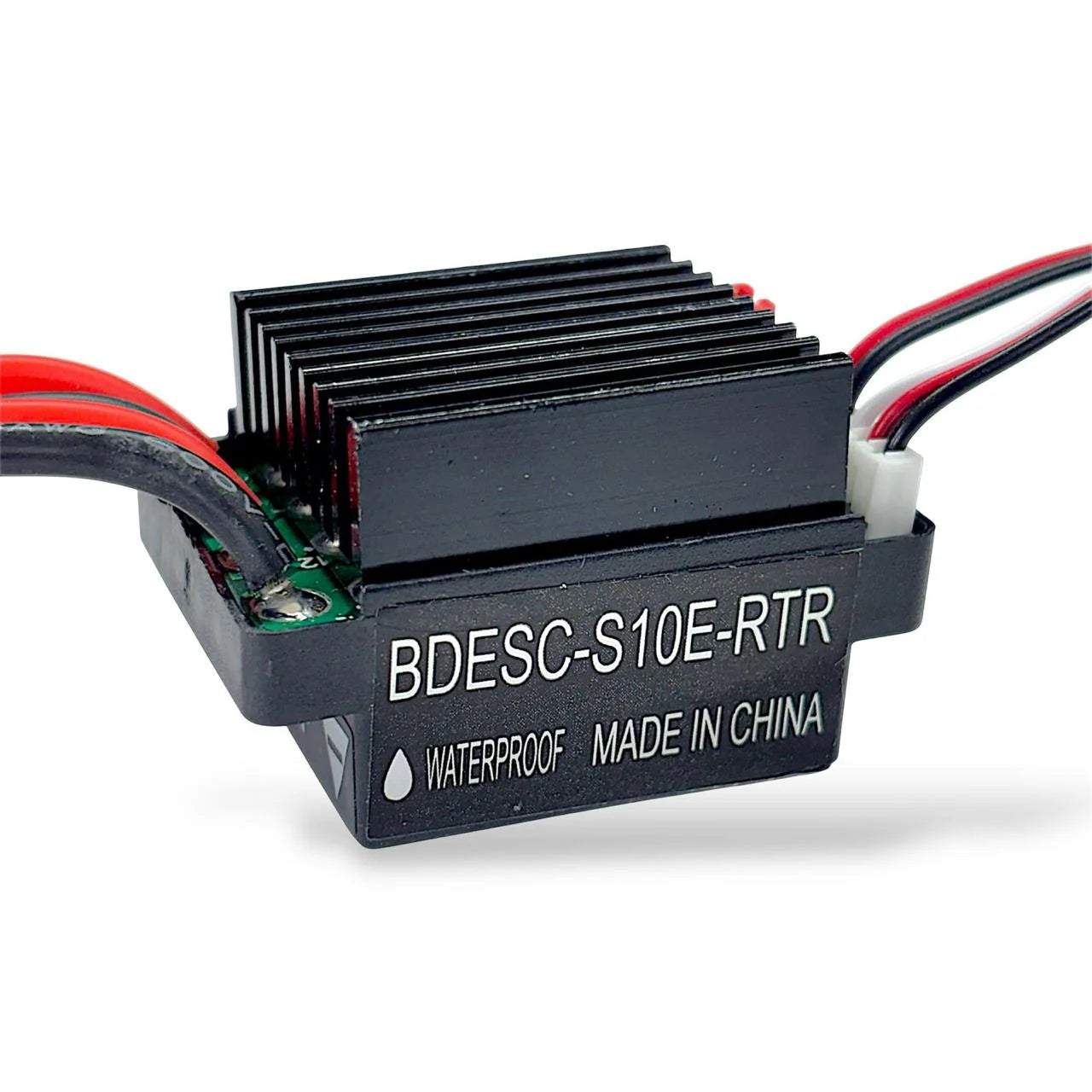 BDESC-S10E-RTR Waterproof 300A Brushed ESC | High-Power 6V–12V Electronic Speed Controller for RC Boats, Cars & Robotics