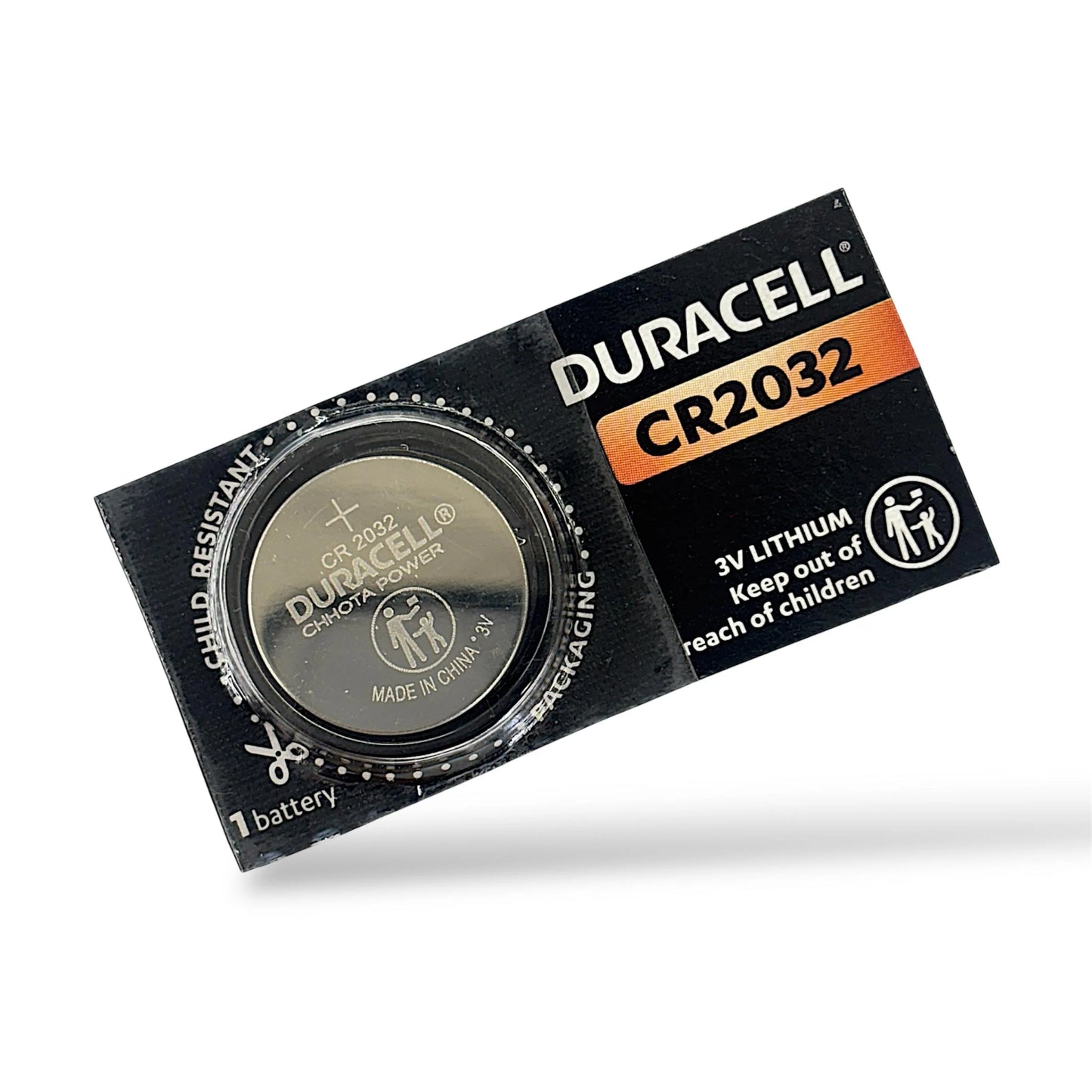 CR2032 Duracell 3V Lithium Cell Battery