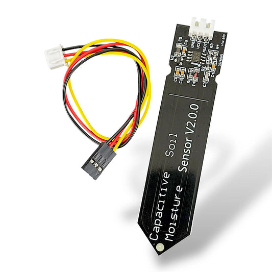Capacitive Soil Moisture Sensor V2.0 | Analog Soil Humidity Detection Sensor for Arduino, ESP32 & IoT Projects