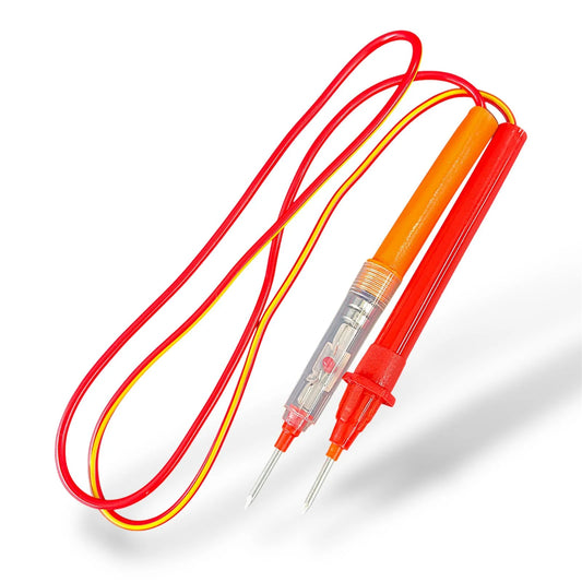 Continuity Tester with Red Indicator pre-installed Battery | Electrical Circuit Tester for DIY, Electronics & Automotive