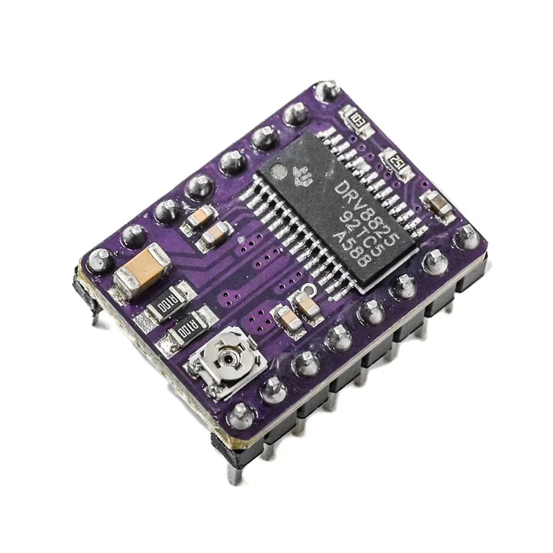 DRV8825 Stepper Motor Driver Module with Aluminum Heat Sink | 2.2A Microstepping Driver for Arduino, CNC, 3D Printers & Robotics