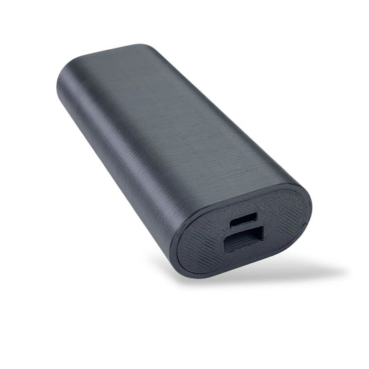 Dual Cell Li-ion 18650 DIY 3D Printed Power Bank Case (Without Electronics) | Compatible with 2 Cell 18650 Battery & Type-C 5V Step-Up Lithium Charging Protection Board