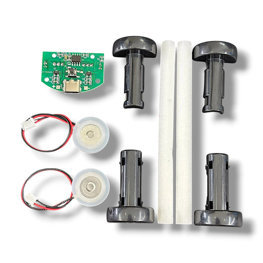 Dual Spray USB Humidifier Atomization Fog Module Type-C | Ultrasonic Mist Maker with Dual Atomizers, Ceramic Rods & Holders for DIY Humidifier Projects